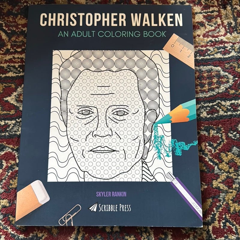 Christopher Walken: an Adult Coloring Book