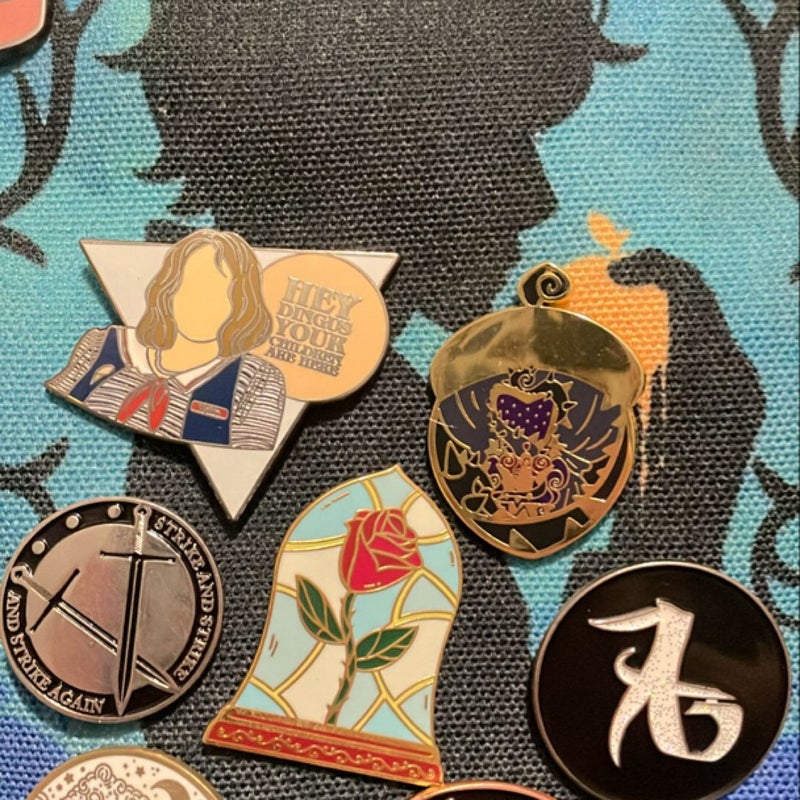 Miscellaneous Bookish Pin (read description before buying)