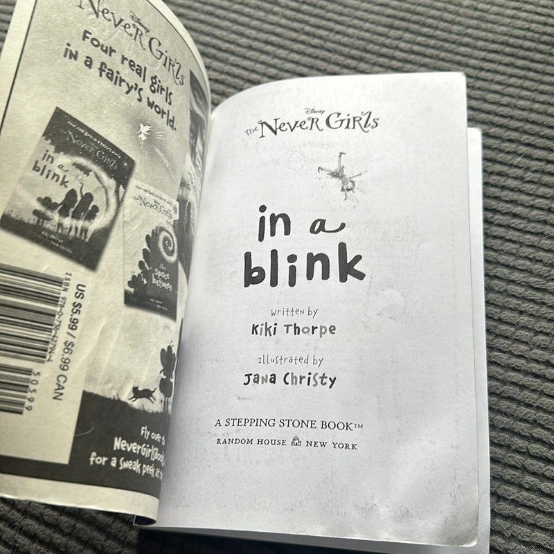 Never Girls #1: in a Blink (Disney: the Never Girls)