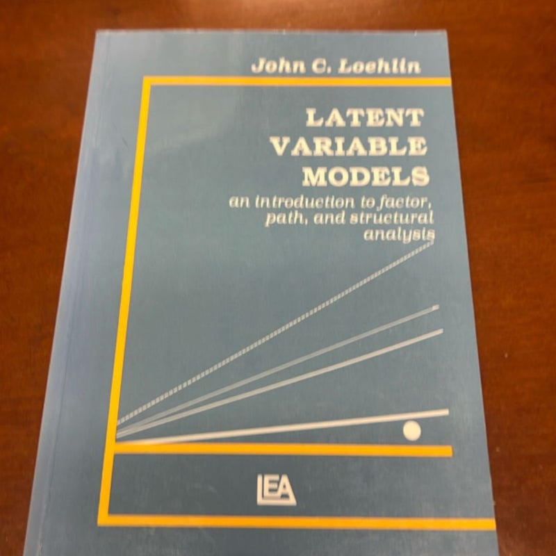 Latent Variable Models