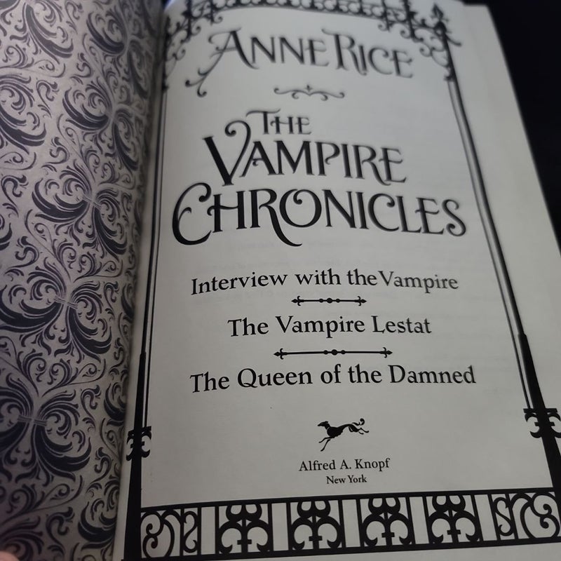 The vampire chronicles