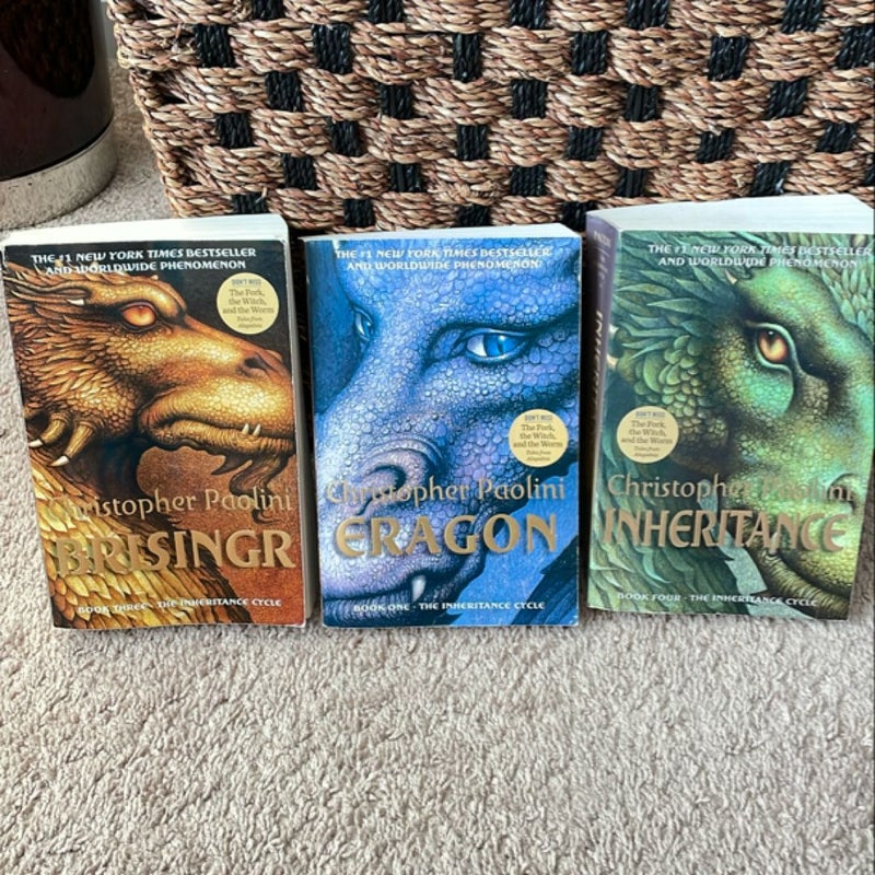 Eragon, Brisingr, & Inheritance
