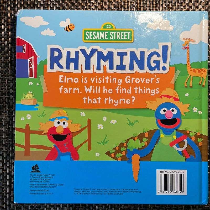 Sesame Street Rhyming! Early Learning Board Book