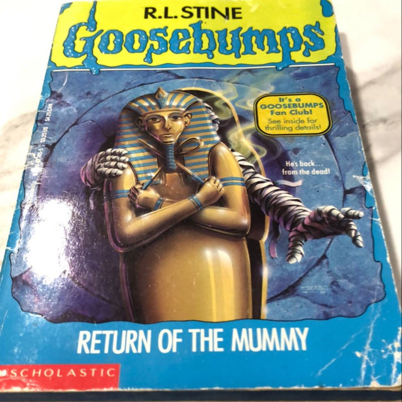 Vintage Goosebumps 7 book pack