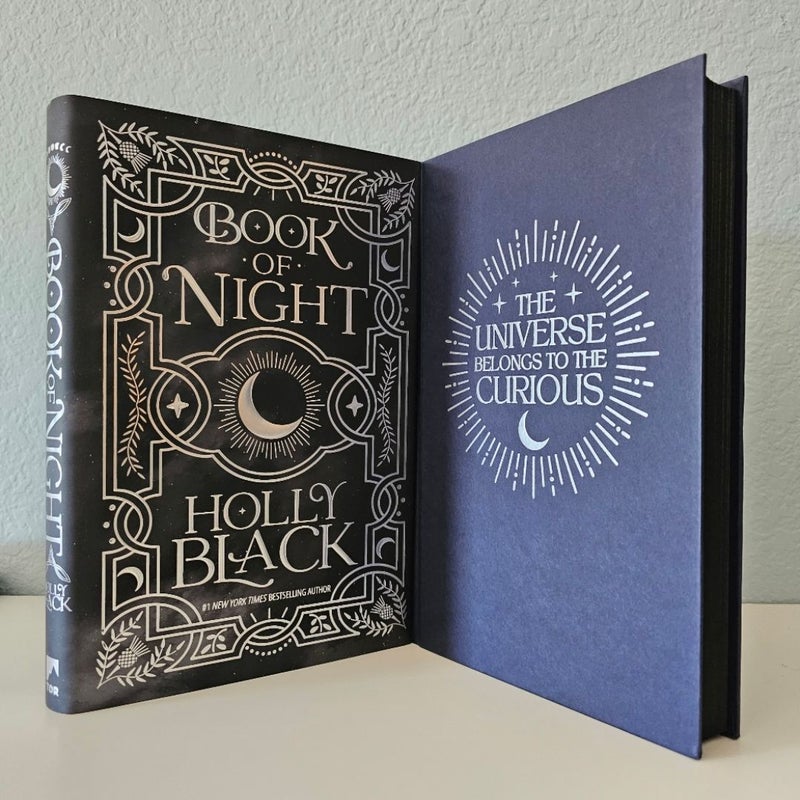 Owlcrate Signed The Book of Night First Edition