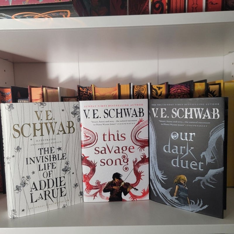 Three V. E. Schwab UK Editions