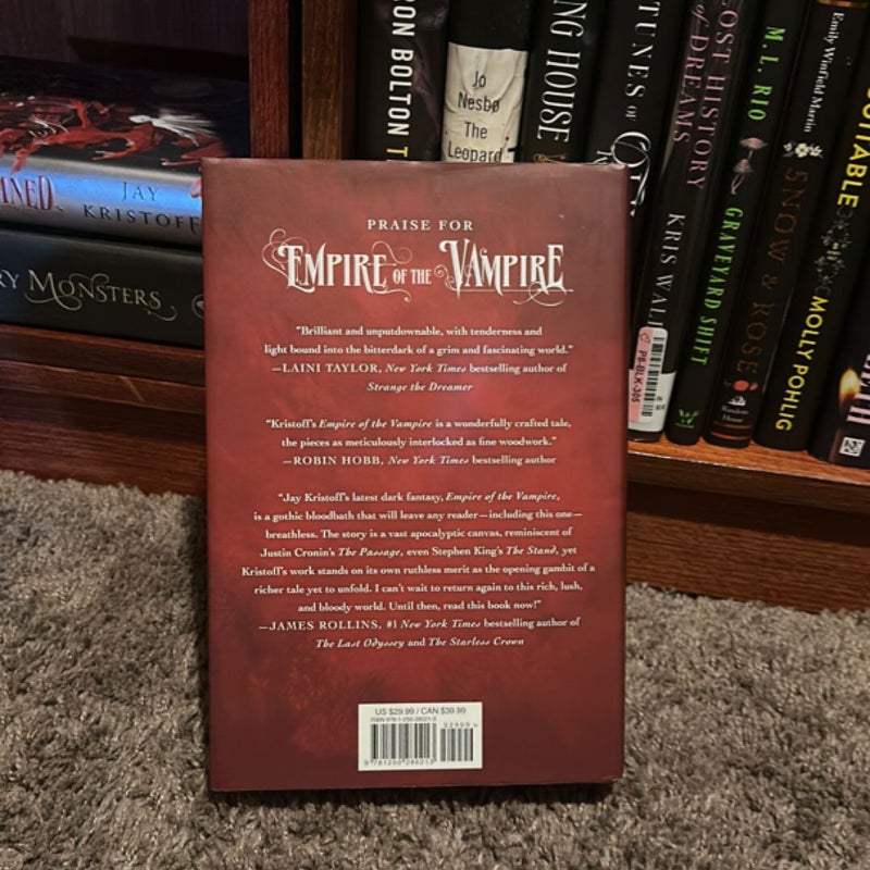 Empire of the Vampire *OOP SIGNED EDITION*