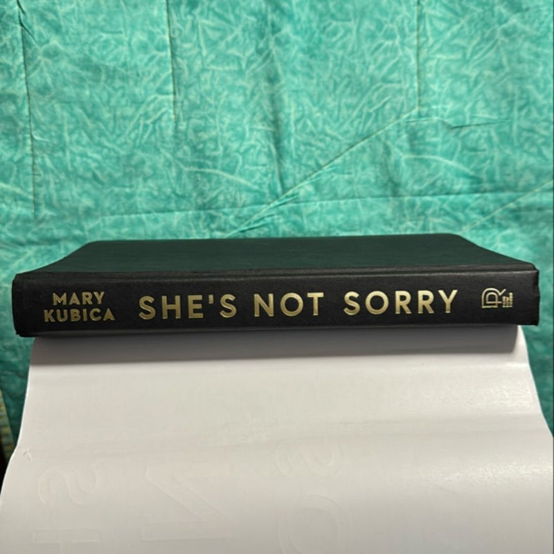 She's Not Sorry