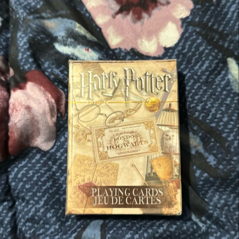 Unopened Harry Potter Playing Cards 