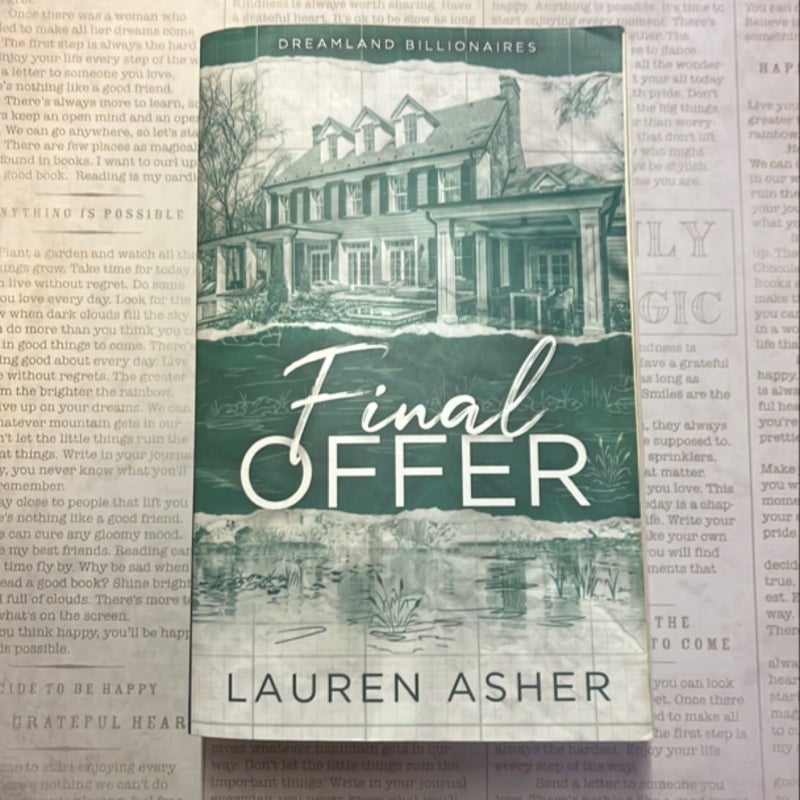 Final Offer