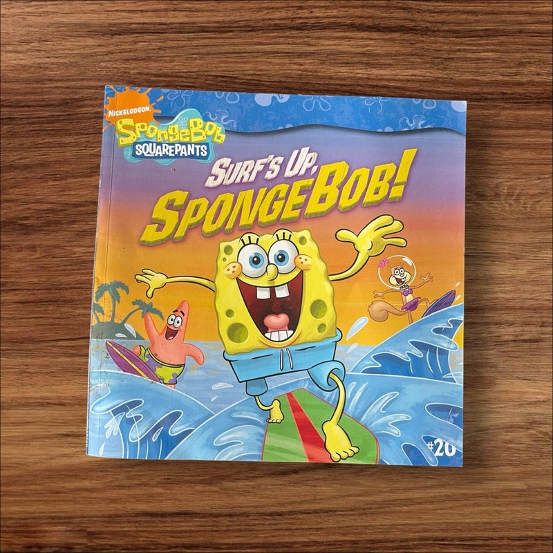 Surf's up, SpongeBob!