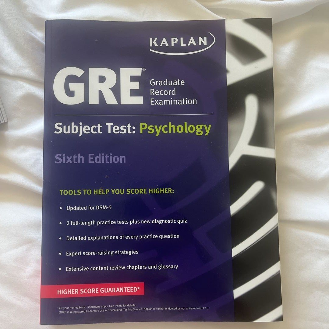 Subject　Kaplan　Books　Psychology　Paperback　by　Pango　Test　Prep,　GRE　Test: