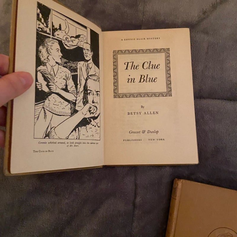 Connie Blair The Riddle in Red | The Clue in Blue