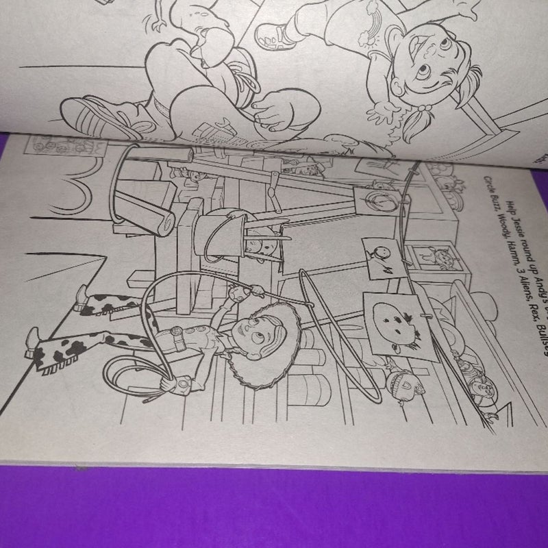 Toy Story Gigantic Coloring Book 