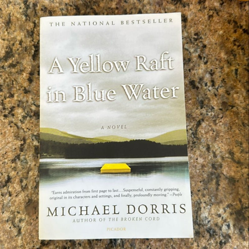 A Yellow Raft in Blue Water