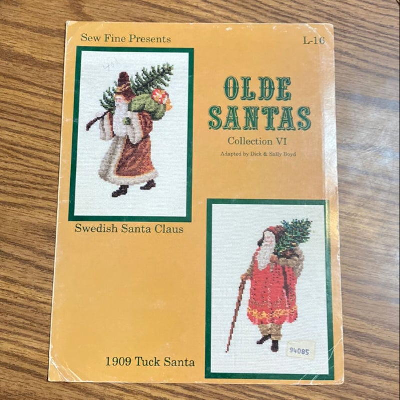 Olde Santas Collection VI Cross Stitch Patterns