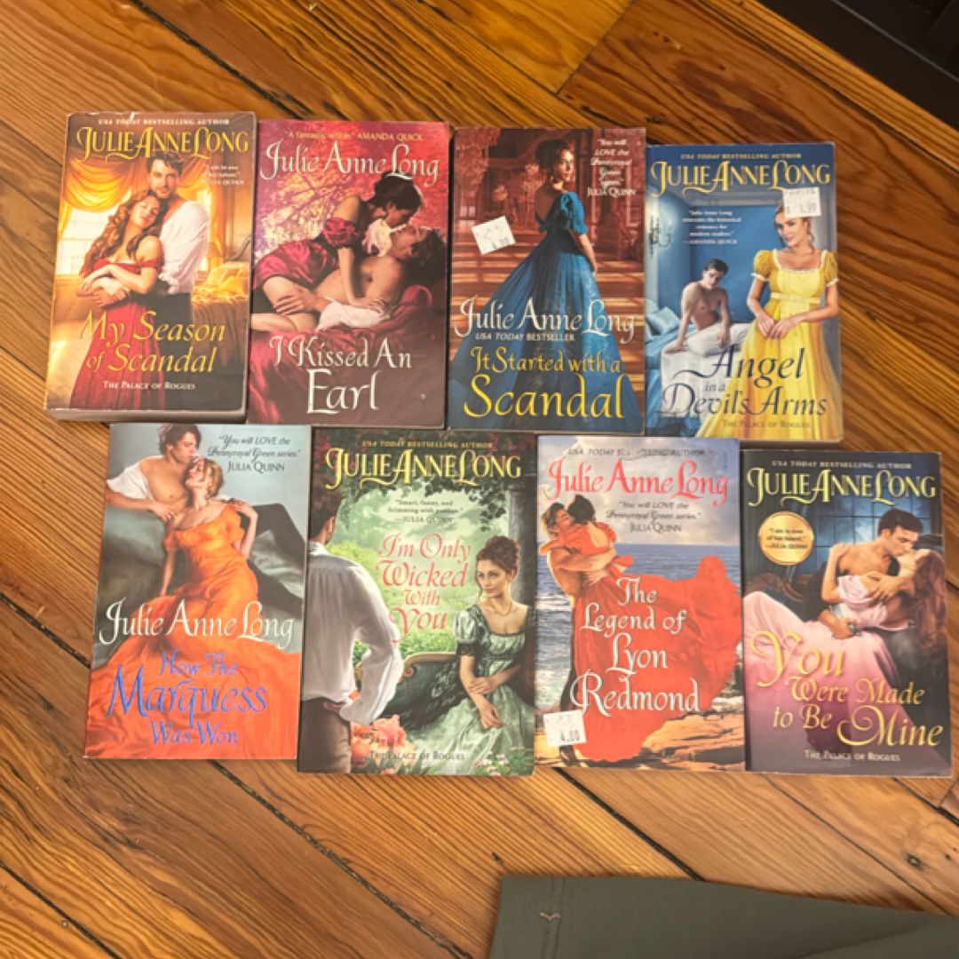 My Season of Scandal and 7 Add’l JAL Books