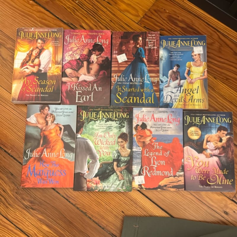 My Season of Scandal and 7 Add’l JAL Books