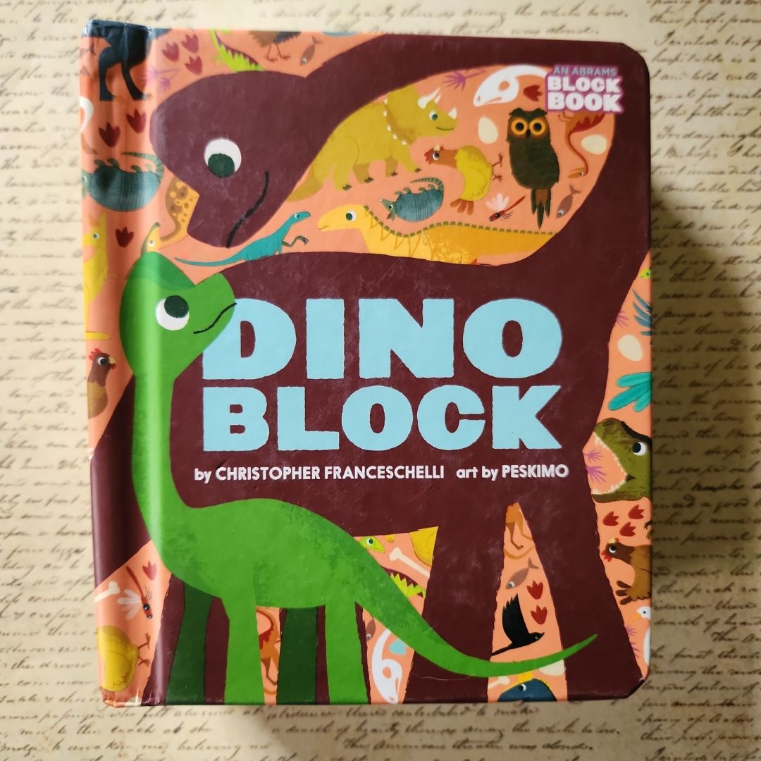 thumbnail image 2 of Dinoblock (Alphablock Series) By Christopher Franceschelli – Board Book – Good Condition 2 of 6
