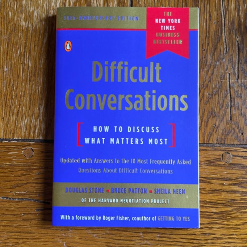 Difficult Conversations