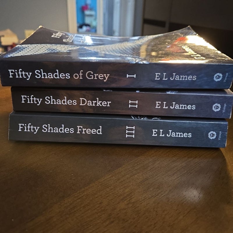 Fifty Shades of Grey Trilogy: Books 1-3