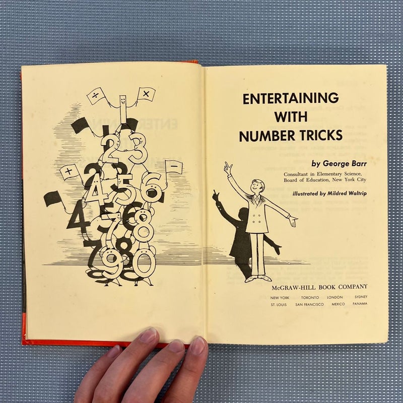 Entertaining With Number Tricks (Vintage 1971)