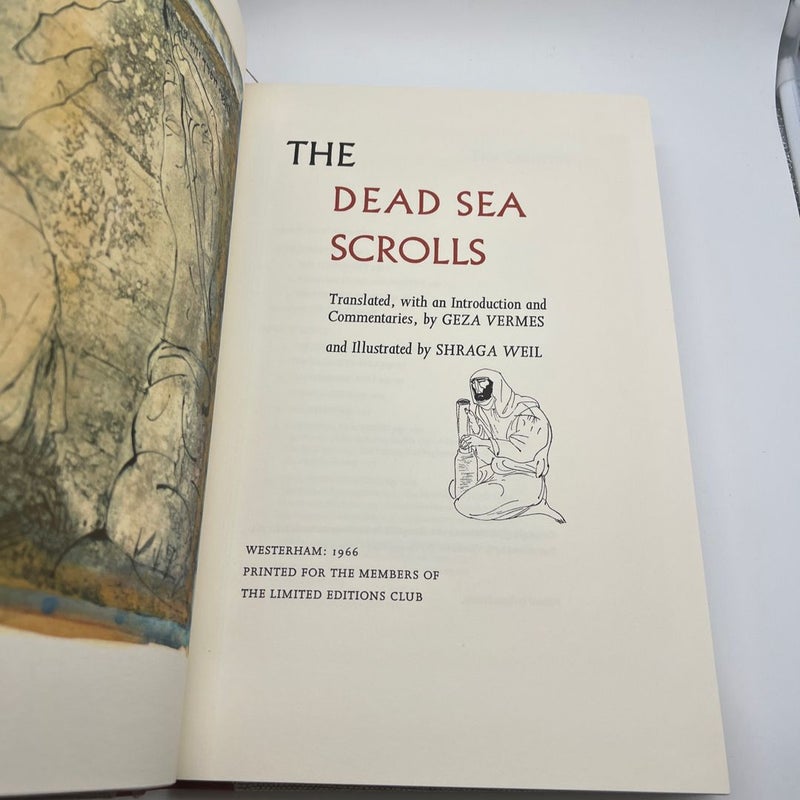 The Dead Sea Scrolls - The Limited Editions Club - WESTERHAM 1966