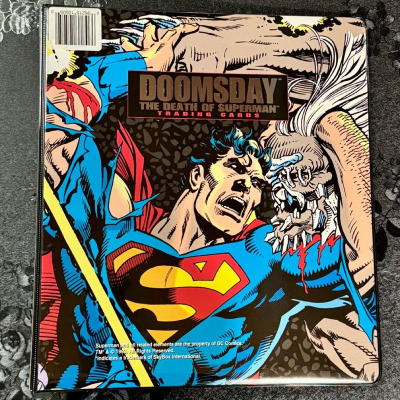 1993 Skybox THE RETURN OF SUPERMAN Factory Binder