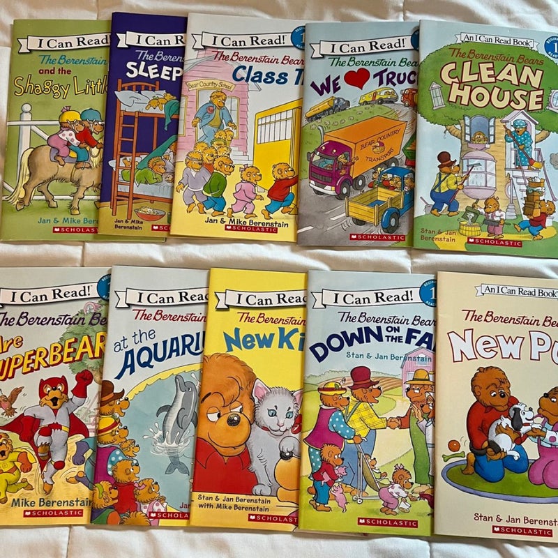 Berenstain Bears book bundle *10 books*