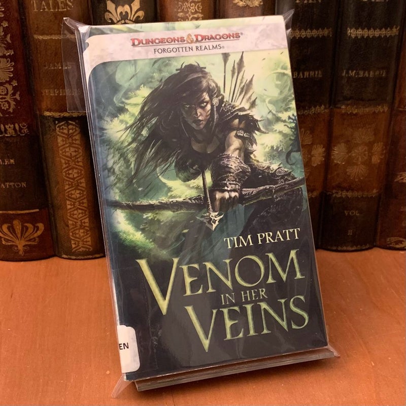 Forgotten Realms: Venom in Her Veins, Stand-Alone, First Edition First Printing