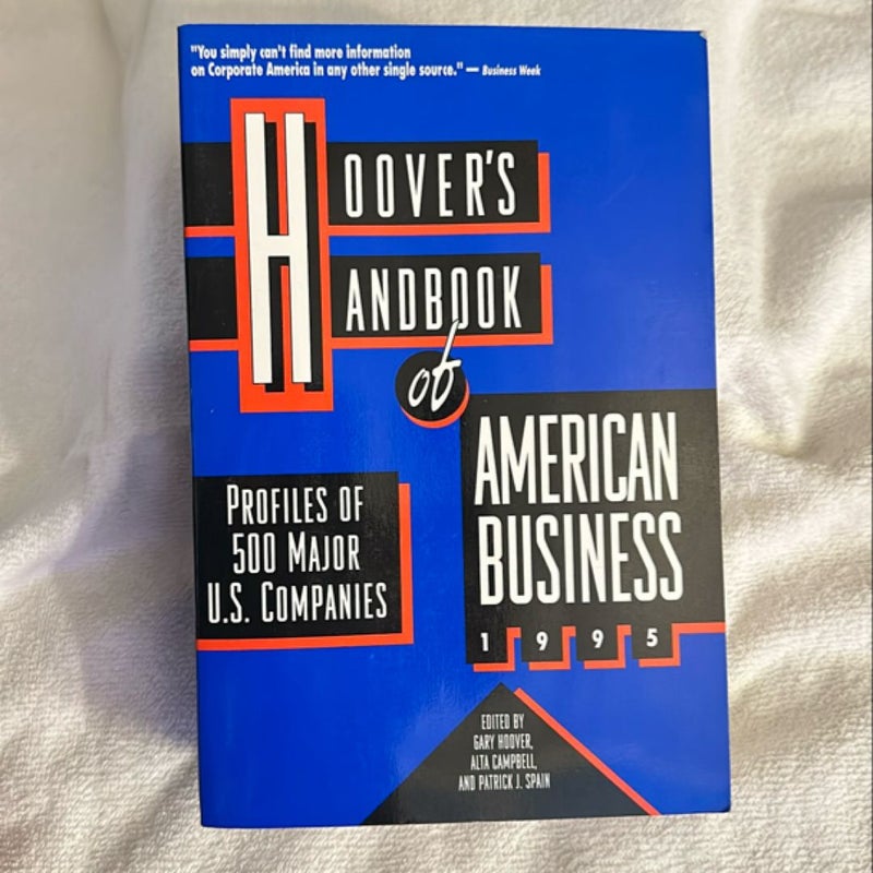 Hoover's Handbook of American Business 1995