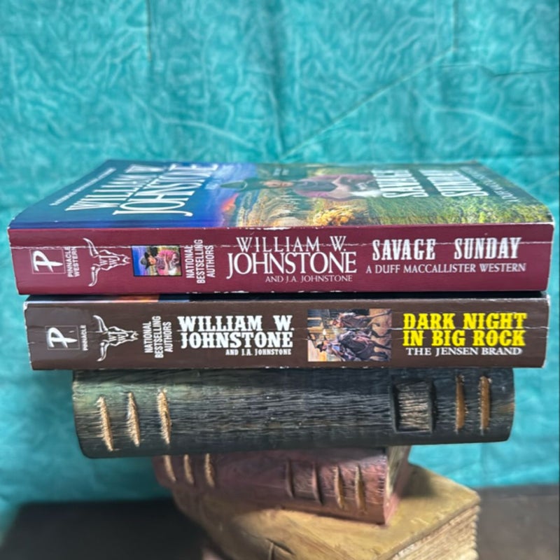 William W Johnstone 2-Book Bundle