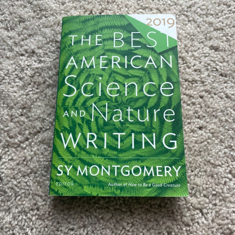 The Best American Science and Nature Writing 2019