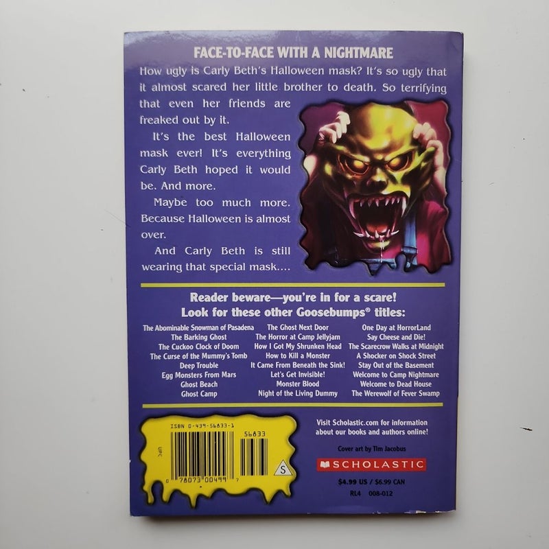 Goosebumps: The Haunted Mask (original first edition)