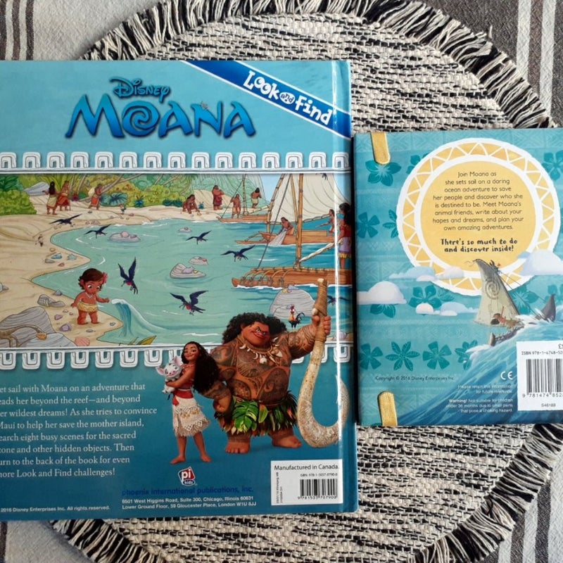 Moana book bundle