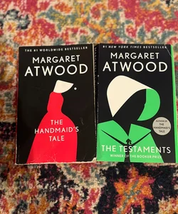 Margaret Atwood 2 Books Bundle Set (The Testaments,Handmaid's Tale) PB