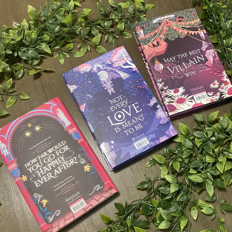 Once Upon a Broken Heart Trilogy FairyLoot Exclusive Signed by Author & Themed Items