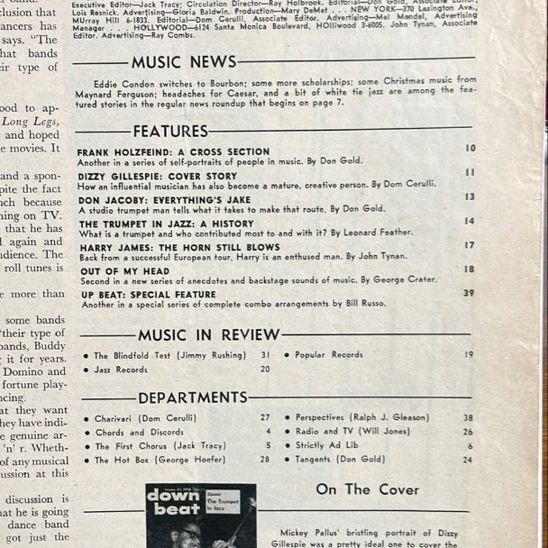 Down Beat - Volume 25, No. 2 (January 23, 1958)