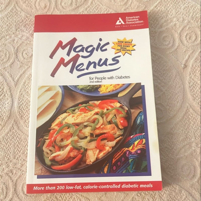 Magic Menus for People with Diabetes