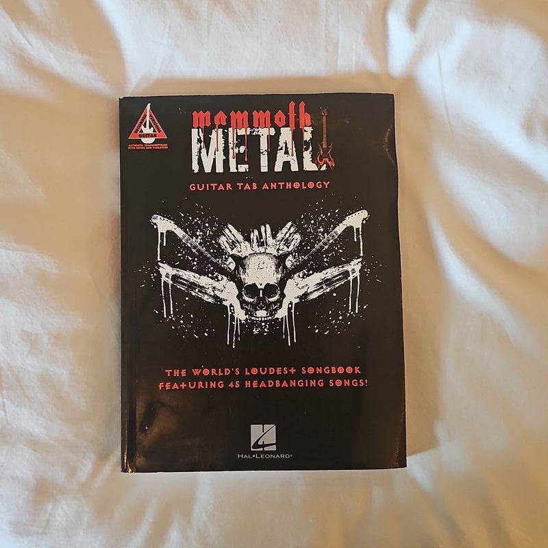 Mammoth Metal Guitar Tab Anthology