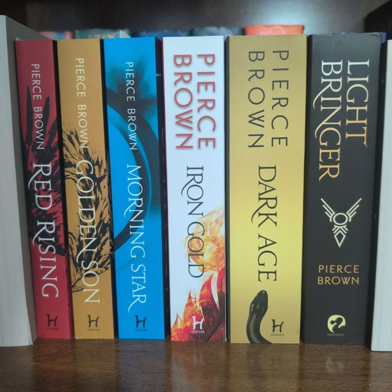 Red Rising Series 6 Books Set - Red Rising, Golden Son, Morning Star ...