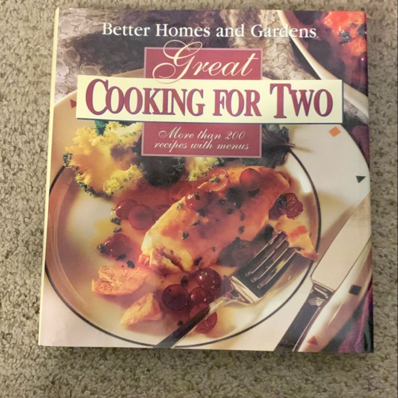 Better Homes and Gardens Great Cooking for Two