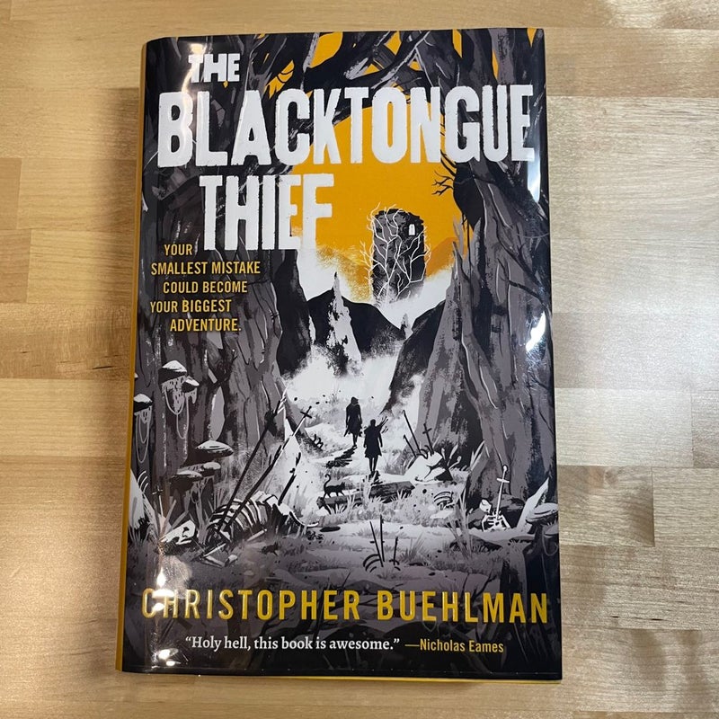 The Blacktongue Thief by Christopher Buehlman (1st Edition, Hardcover, Like New)