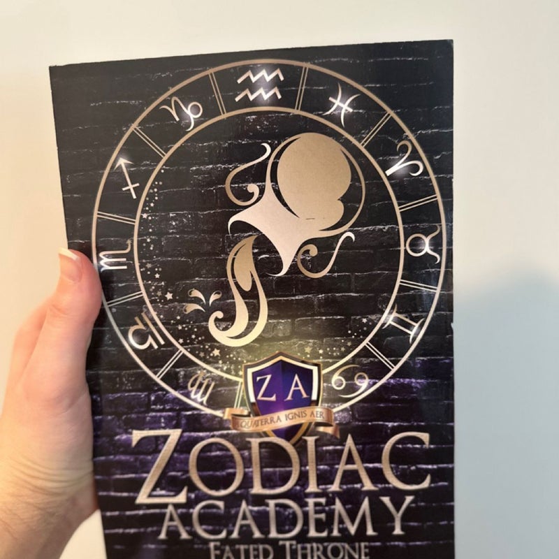 OOP zodiac academy book 6- fated throne new never read 