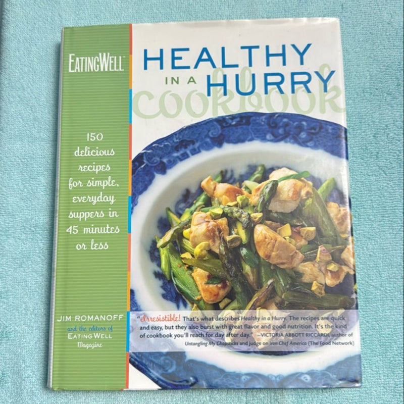 Eating Well Healthy in a Hurry Cookbook