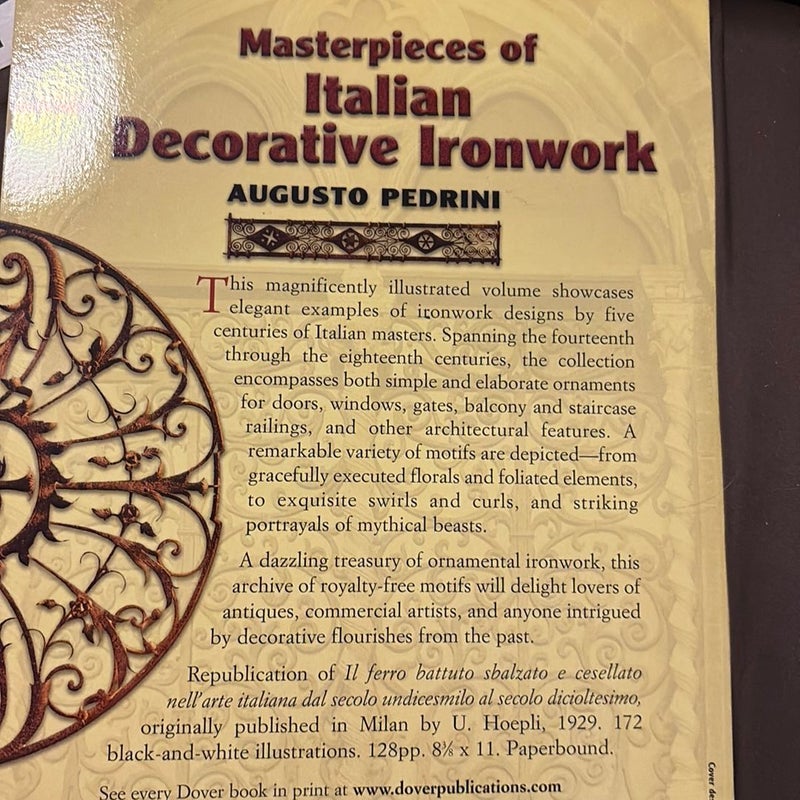 Masterpieces of Italian Decorative Ironwork