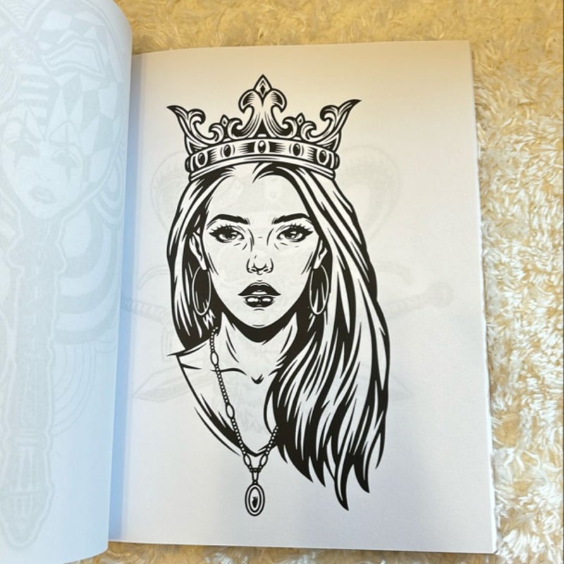 Ultimate Tattoo Coloring Book