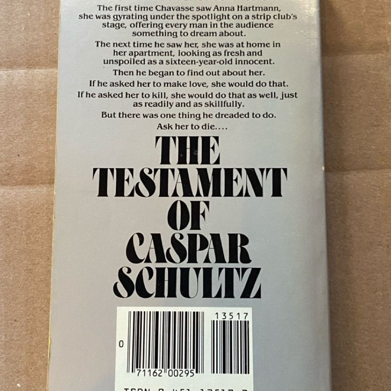 The Testament Of Casper Schultz