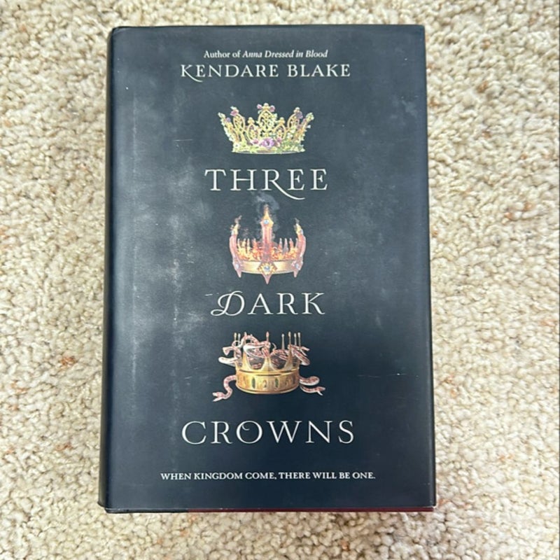 Three Dark Crowns SIGNED