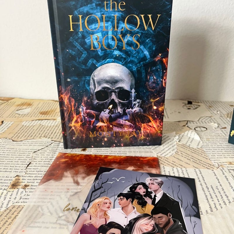 The Hollow Boys Monty Jay Omnibus ONYX Eternal Embers signed special edition